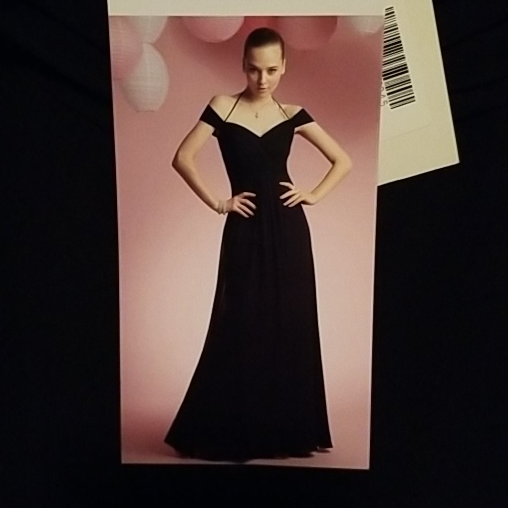 Black formal dress